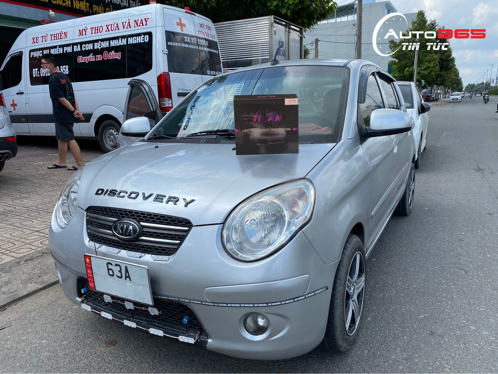 Auto365 Tiền Giang hỗ trợ nâng cấp ánh sáng cho “chuyến xe 0 đồng”