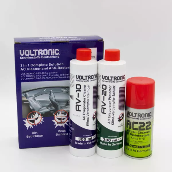 DUNG DỊCH VỆ SINH DÀN LẠNH Ô TÔ VOLTRONIC AV-20 AIR-CON CLEANER AC SET 3 IN 1 - Hình 4