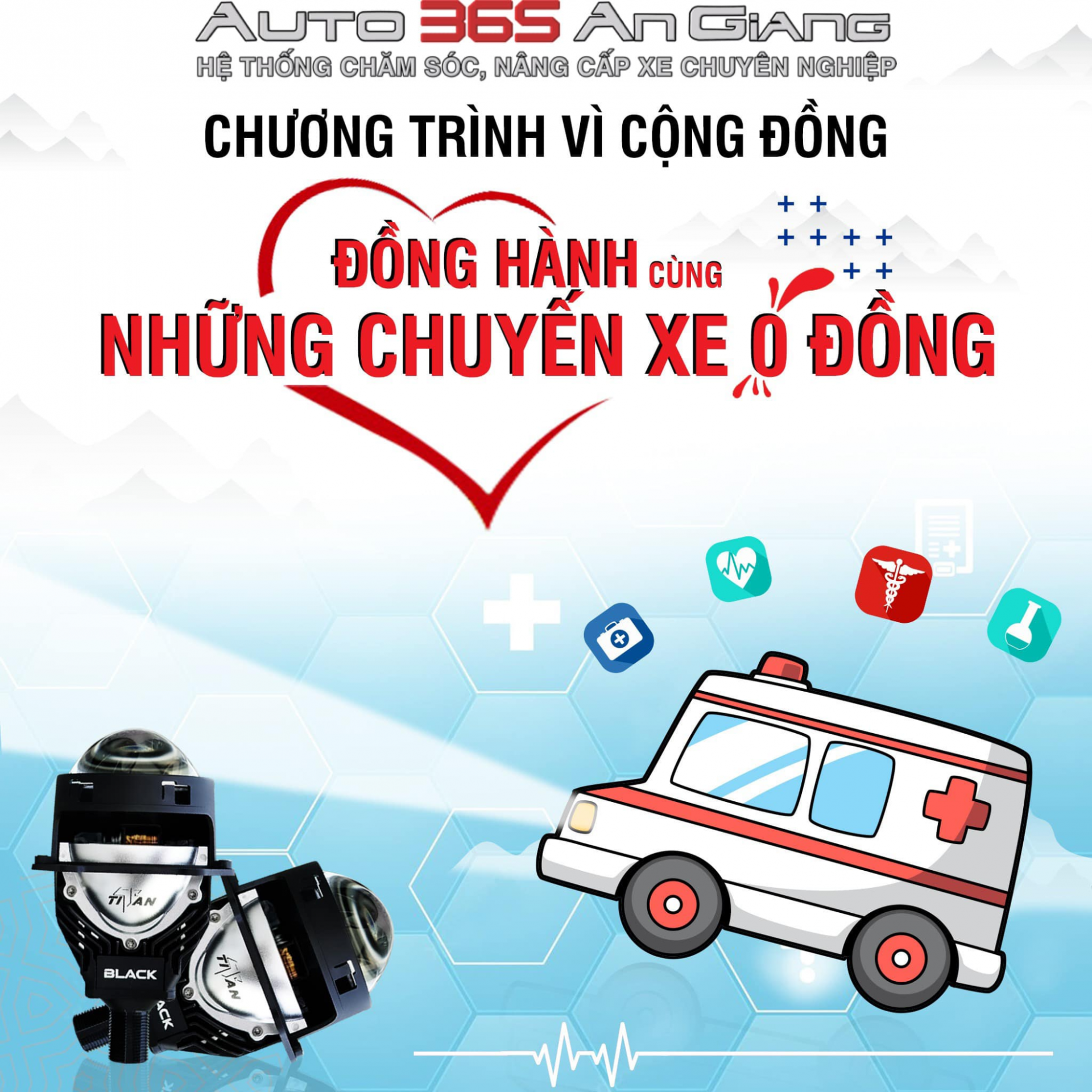 AUTO365 AN GIANG ĐỒNG HÀNH CÙNG “NHỮNG CHUYẾN XE 0 ĐỒNG”