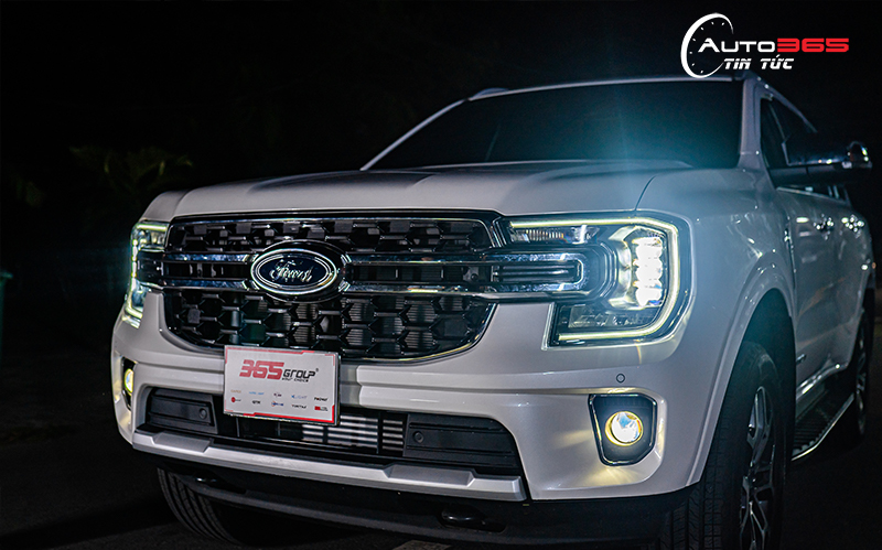 Ford Everest nâng cấp Bi gầm X-Light F10 New