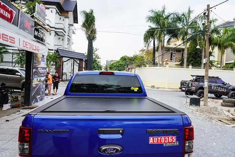 NẮP THÙNG CUỘN CARRYBOY CHO XE BÁN TẢI FORD RANGER RAPTOR 2019 - Hình 1