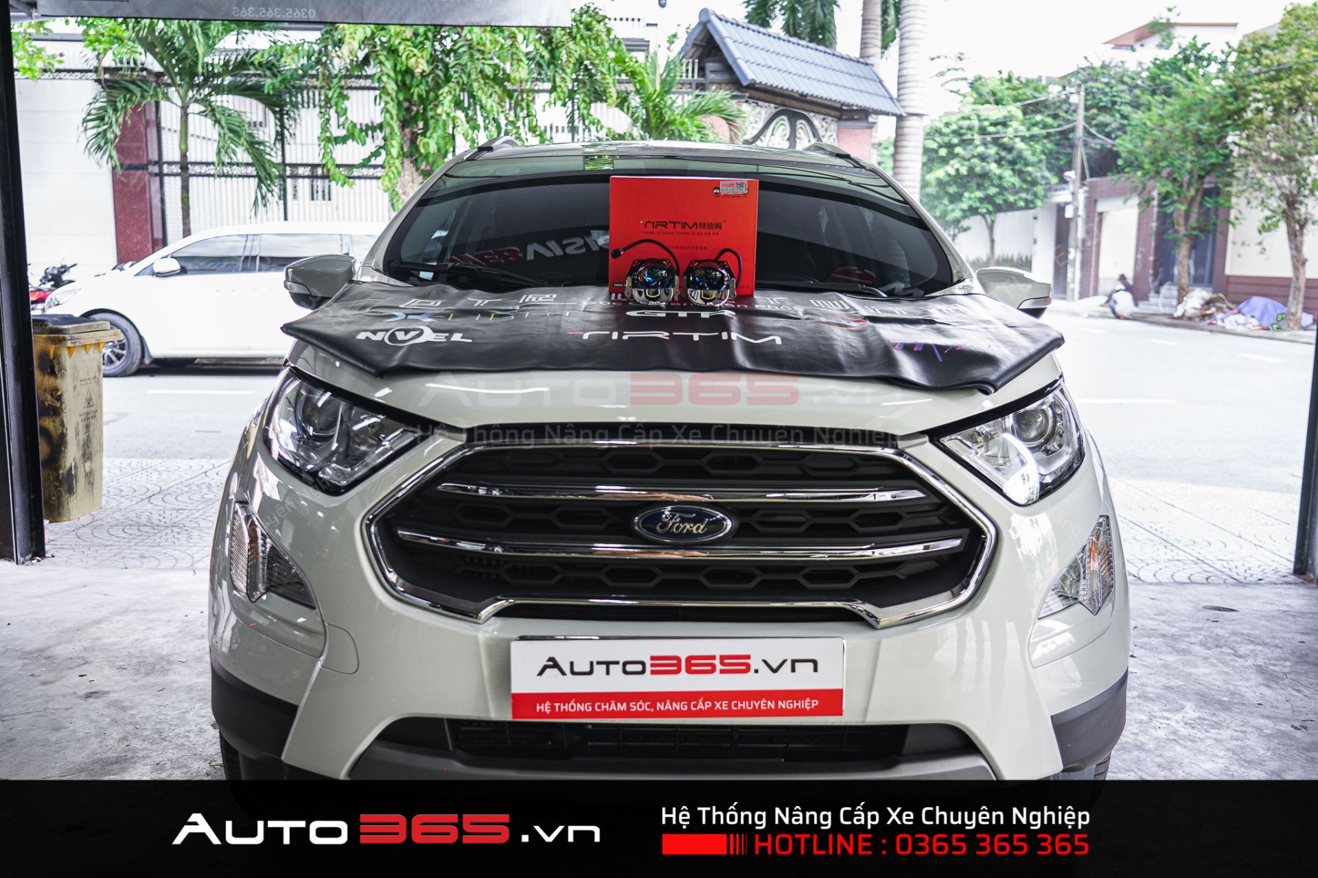 ĐỘ ĐÈN FORD ECOSPORT VỚI TIRTIM S600 VÀ G-LED PREMIUM