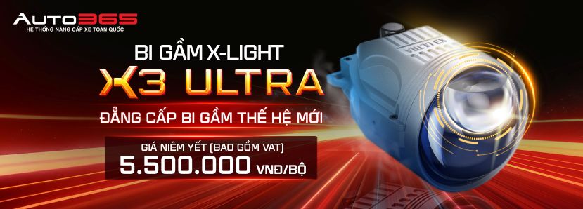 BI GẦM X-LIGHT X3 ULTRA