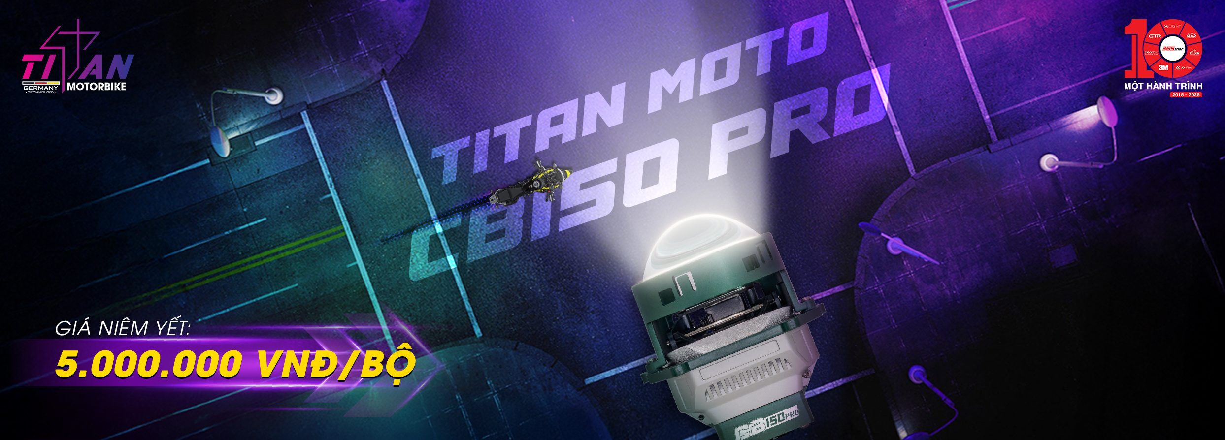 BI LED TITAN MOTO CB150 PRO