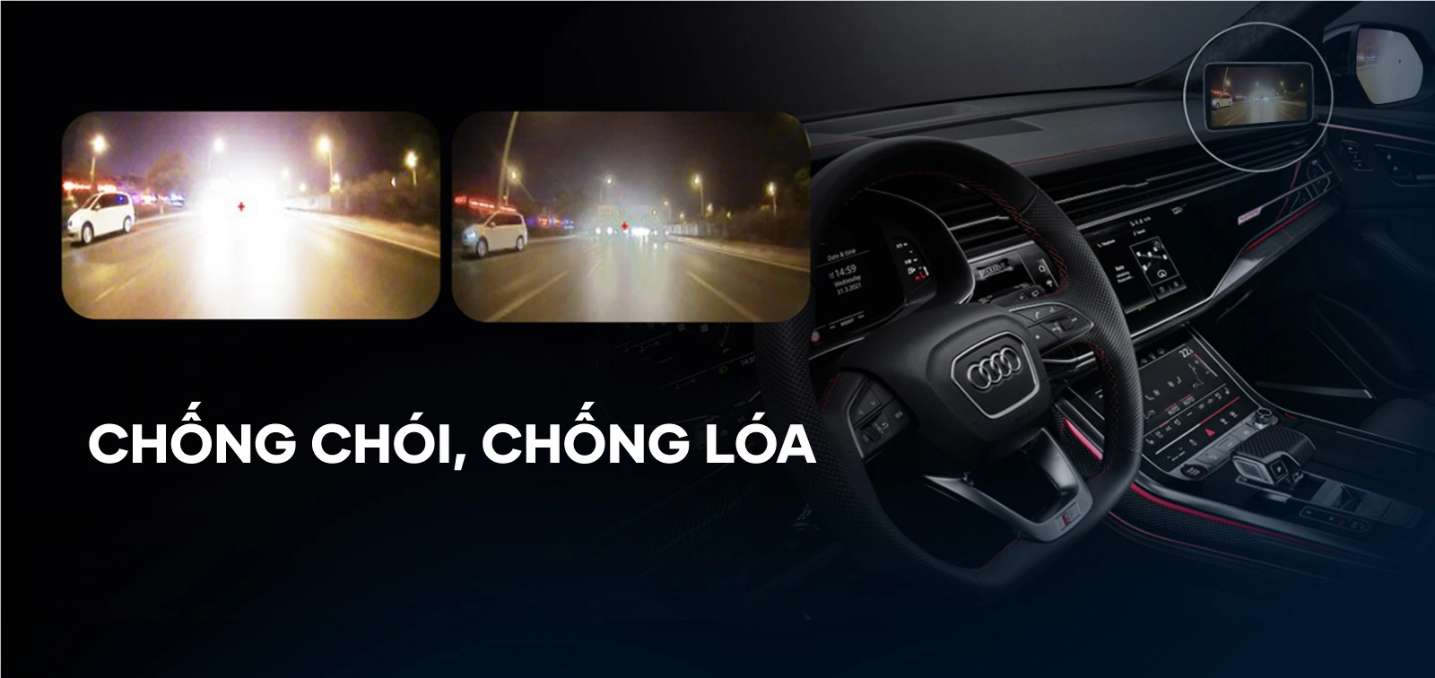 Công nghệ WDR trên VIETMAP SC620 hỗ trợ cân bằng vùng sáng tối