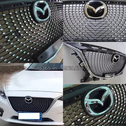 Mặt ca lăng sao rơi - Đồ chơi xe hơi mazda 3