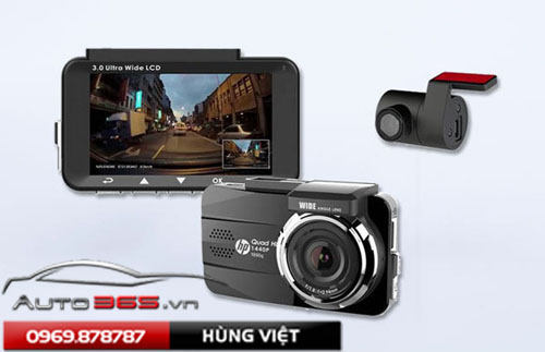 Camera Hanh Trinh Hp F890g Co Camera Sau