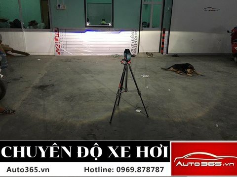 Nang Cap Den Audi Q5 Voi XENON OSRAM CBI Va BALLAST OSRAM 48W HYUNDAI SANTAFE 4~1
