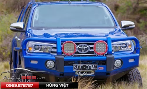 CẢN BẢO VỆ TRƯỚC BULL BAR CHO XE HILUX 2015 - Hình 1