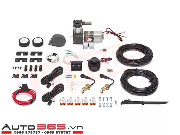 BỘ BƠM ĐIỆN TỰ ĐỘNG BẦU HƠI AIRBAG MAN VỚI ĐỒNG HỒ ĐO ÁP SUẤT VÀ CÔNG TẮC - Hình 1