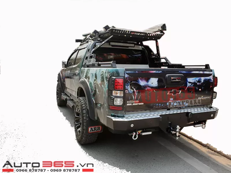 CẢN SAU JUNGLE PJ 261 CHO XE BÁN TẢI CHEVROLET COLORADO/ D-MAX - Hình 1