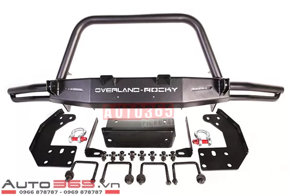 CẢN TRƯỚC OVERLAND ROCKY PLUS CHO XE BÁN TẢI FORD RANGER - Hình 1