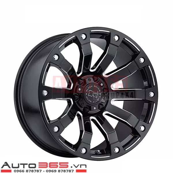 MÂM XE BÁN TẢI BLACK RHINO SELKIRK 18×9 ET-12 - Hình 1