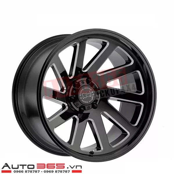 MÂM XE BÁN TẢI BLACK RHINO THRUST 18×9.5 ET-18 - Hình 1