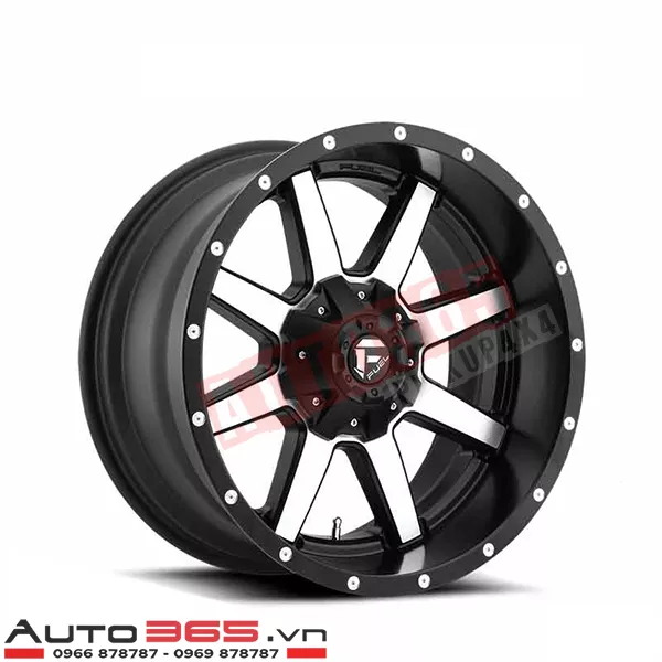 MÂM XE BÁN TẢI FUEL ONE PIECE MAVERICK D537 SIZE 18″ OFFSET -12 - Hình 1