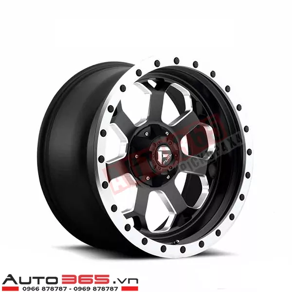 MÂM XE BÁN TẢI FUEL ONE PIECE SAVAGE D565 SIZE 18″ ET -12 - Hình 1