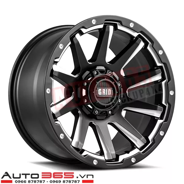 MÂM XE BÁN TẢI GRID GD5 SERIES SIZE 18″ - Hình 1