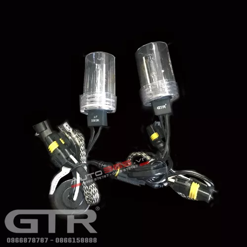 Xenon GTR H7 tăng sáng 180% nhiệt màu 5500K - Hình 1