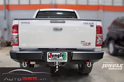 Cản sau Siêu chắc chắn xe Toyota Hilux Revo - Vigo hãng Piak Jungle - Hình 1