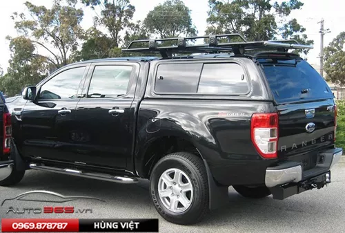 Nắp thùng bán tải cao Carryboy S560N Ford Ranger - Hình 1