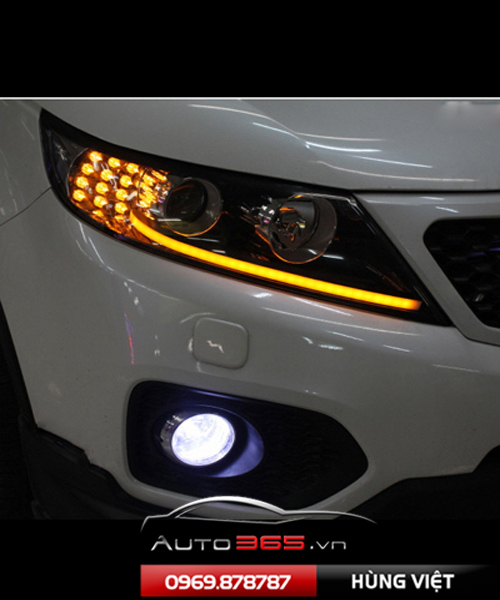 Độ đèn pha KIA K3 Siêu Sáng - Auto365.vn