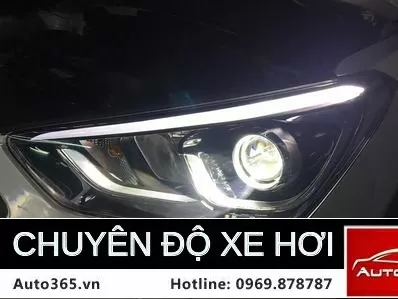 Nâng cấp đèn Audi Q5 với XENON OSRAM CBI và BALLAST OSRAM 48W HYUNDAI SANTAFE