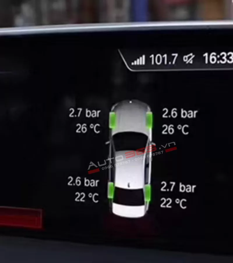 Cảm biến áp suất lốp cho BMW G Series - Hình 1