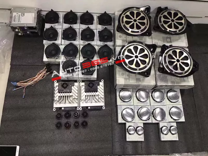 Nâng cấp loa Burmester cho Mercedes E class - Hình 1