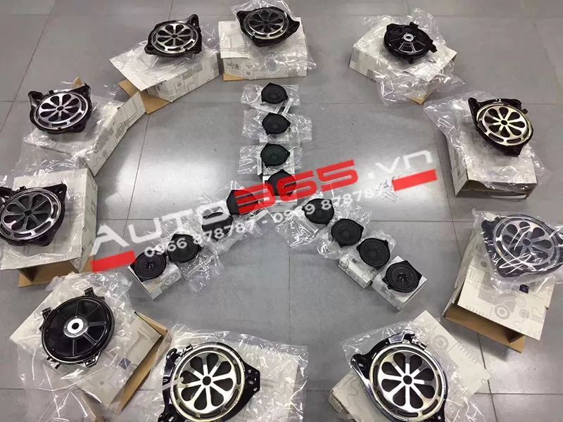 Nâng cấp loa Burmester cho Mercedes A Class - Hình 1