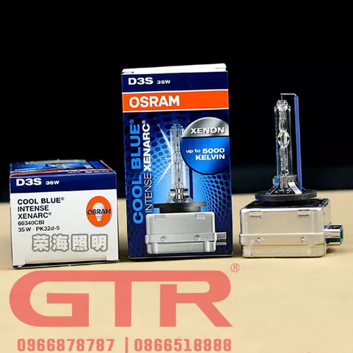 XENON OSRAM D3S CBI 66340 5000K COOL BLUE INTENSE - Hình 1