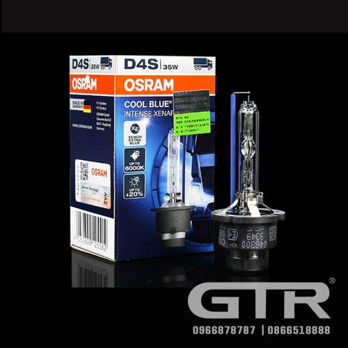 ĐÈN XENON OSRAM D4S NHIỆT MÀU 6000K COOL BLUE HYPER