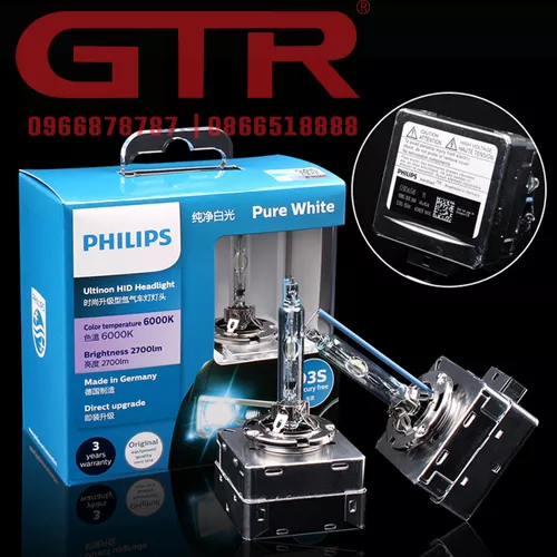 Xenon Philips D3S WX 42403 35W 6000k - Hình 1