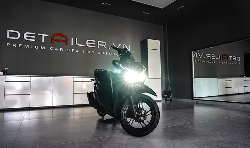 ĐỘ ĐÈN XE MÁY VỚI BI G-LED X CHO HONDA VARIO