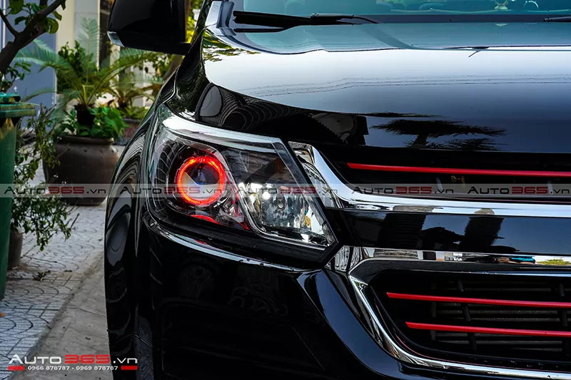 Chevrolet Trailblazer nâng cấp bi led GTR G-LED