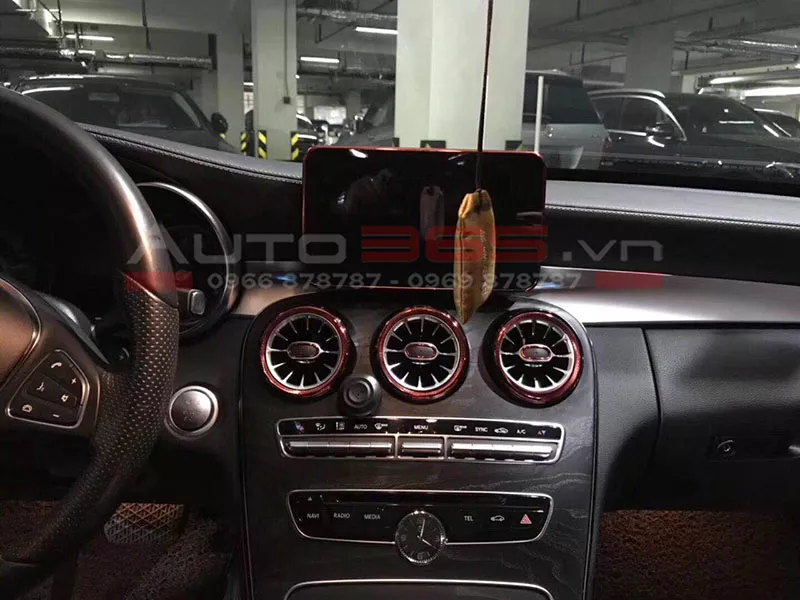 Bộ ốp cửa gió điều hòa AMG cho MERCEDES GLC Class - Hình 1