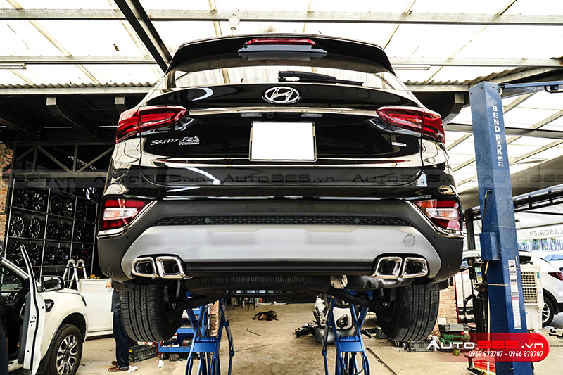 SANTAFE THAY ĐỔI CÔ PÔ AMG