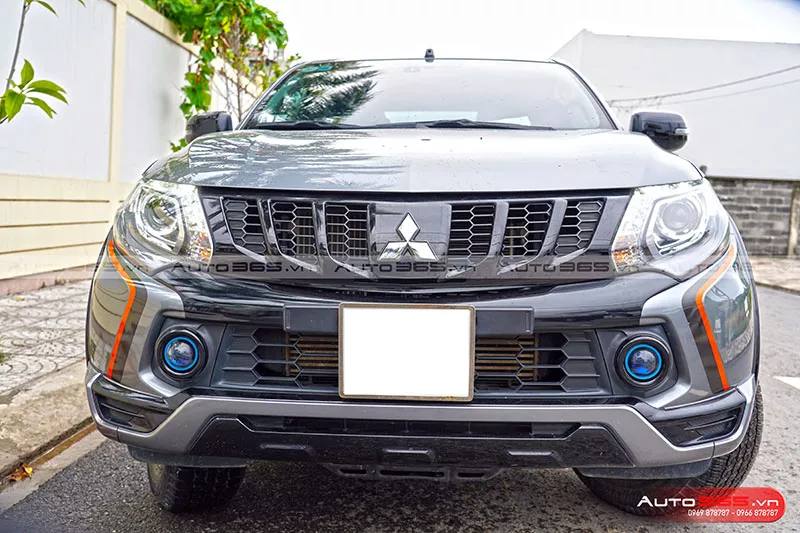 Mitsubishi Triton nâng cấp bi gầm GTR tăng sáng 150%