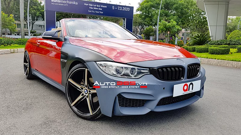 BMW 420i Convertible upgrade full set M4 chính hãng AN - Hình 1