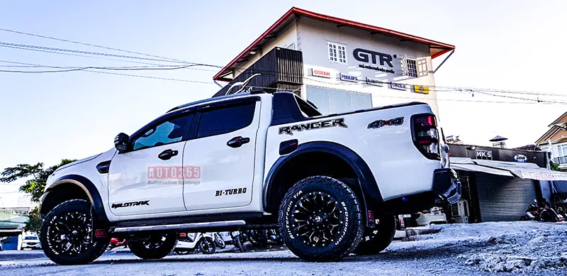Ford Ranger Bi-turbo-nâng cấp body kit Raptor - Hình 1