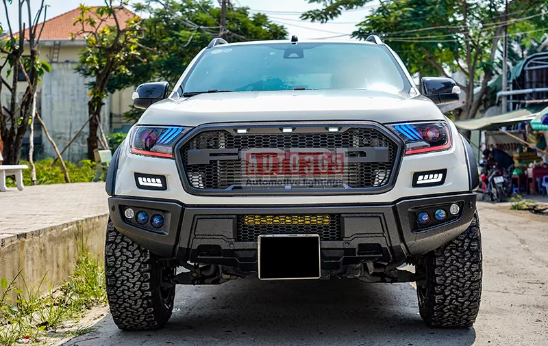 Độ cản Ranger Raptor cho Ranger Wildtrak - bi Turbo - Hình 1