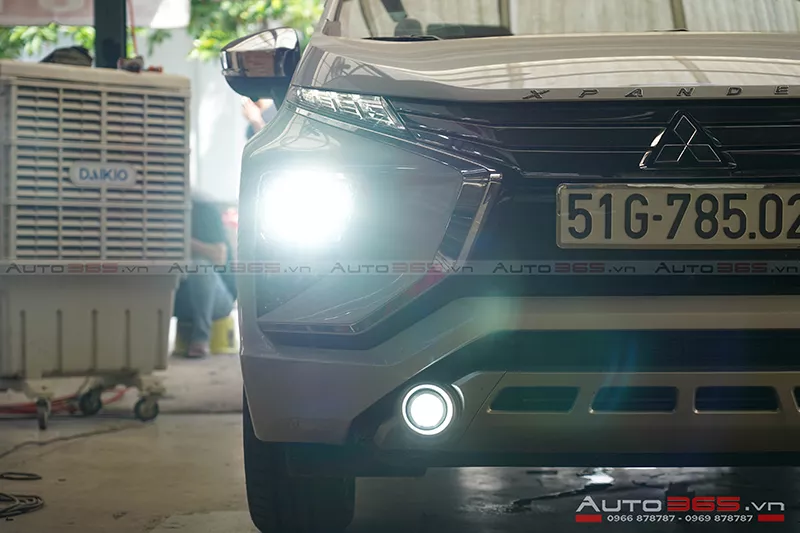 Mitsubishi Xpander nâng cấp bi gầm Stanley (CRV)