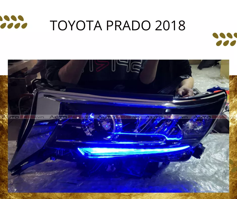 Cụm đèn trước cho Toyota Prado 2018 - Hình 1