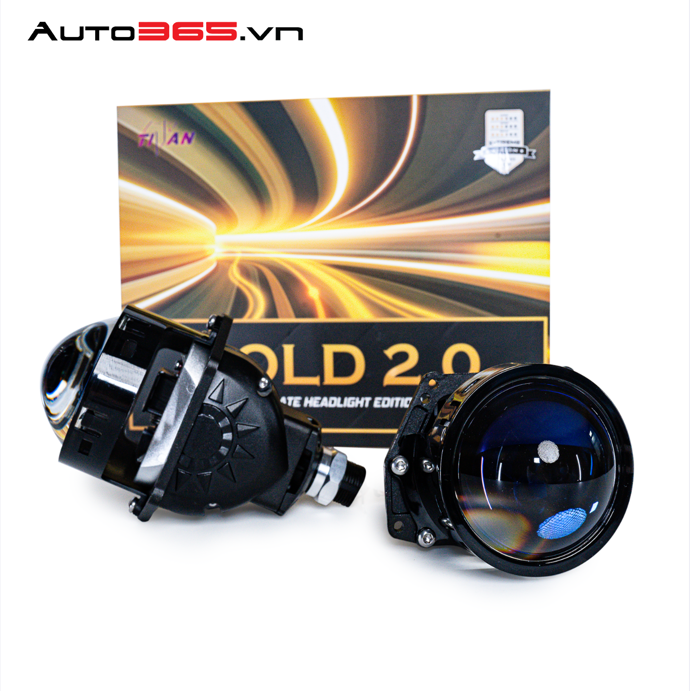 Bi led đuôi vặn Titan Gold 2.0