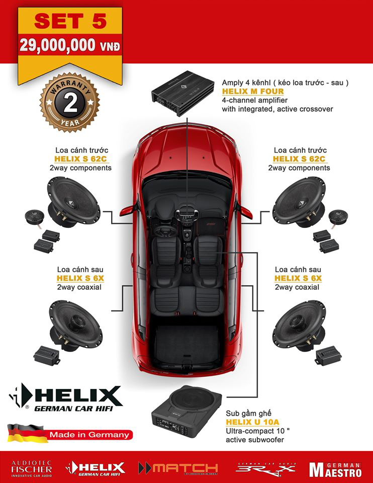 Do Loa O To Set 5 Way Loa Helix Germany(1)