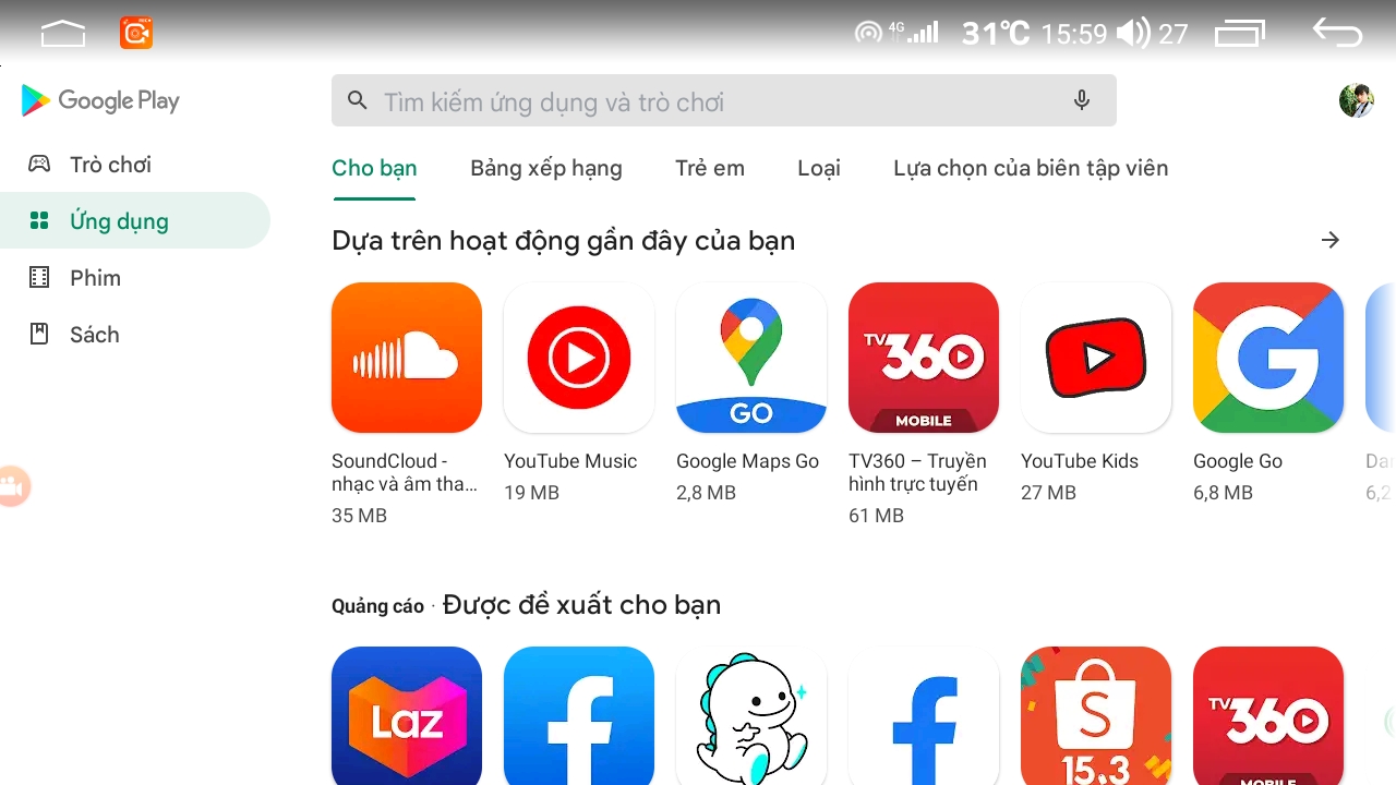Kho úng dụng CHPlay