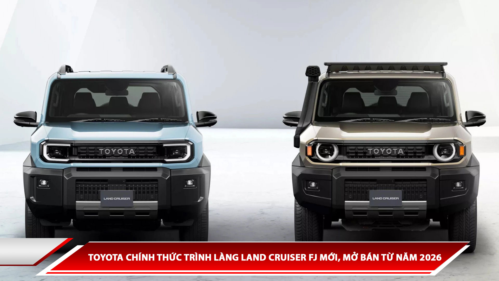 Toyota chính thức trình làng Land Cruiser FJ mới, mở bán từ năm 2026