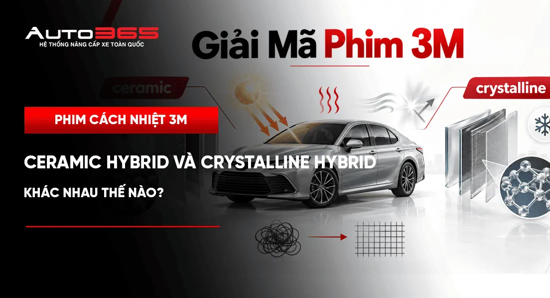 3M Ceramic Hybrid và Crystalline Hybrid khác nhau thế nào?