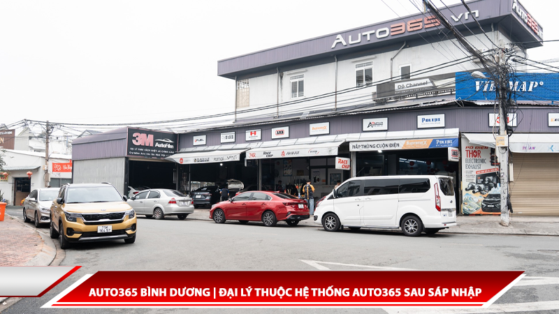 Auto365 Bình Dương | Địa chỉ thuộc hệ thống Auto365 sau sáp nhập