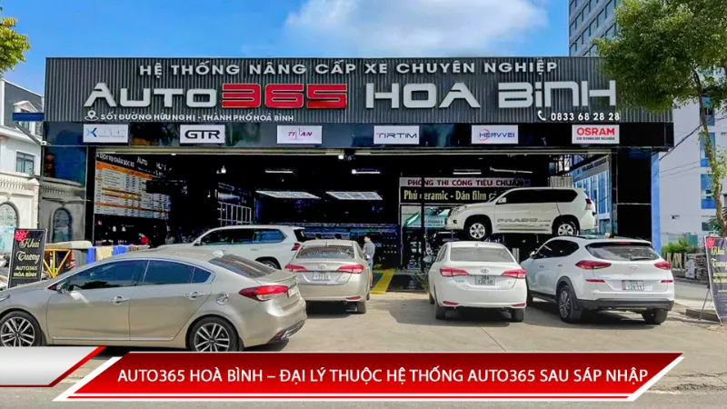 Auto365 Hòa Bình | Đại Lý Thuộc Hệ Thống Auto365 Sau Sáp Nhập