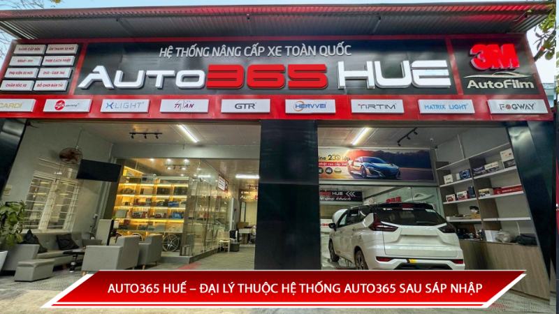 Auto365 Huế | Đại Lý Thuộc Hệ Thống Auto365 Sau Sáp Nhập